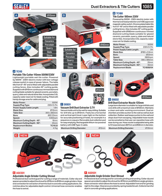Replacement Blade for TC115 Tile Cutter [TC115.B]